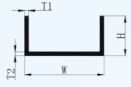 Marine Grade Aluminum trough